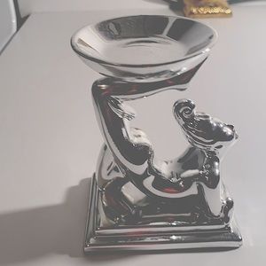 Sterling silver plated fitz and floyd pottery 1984